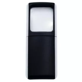 Nagyító, 35x38 mm, LED fénnyel, WEDO, fekete (UW2717501)