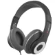 Fejhallgató, mikrofonnal, USB-C, VERBATIM TruSound Headset, fekete (V30198)