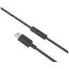 Fejhallgató, mikrofonnal, USB-C, VERBATIM TruSound Headset, fekete (V30198)