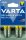 Tölthető elem, AAA mikro, újrahasznosított, 4x800 mAh, VARTA (VAKU77)