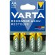 Tölthető elem, AA, ceruza, újrahasznosított, 4x2100 mAh, VARTA (VAKU78)