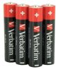 Elem, AAA, alkáli, 10 db, VERBATIM Premium (VEAAA10)