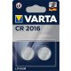 Gombelem, CR2016, 2 db, VARTA (VECR2016D)