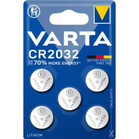 Gombelem, CR2032, 5 db, VARTA (VECR20325)