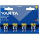 Elem, AAA mikro, 8 db, VARTA Longlife Power (VEHEAAA8)
