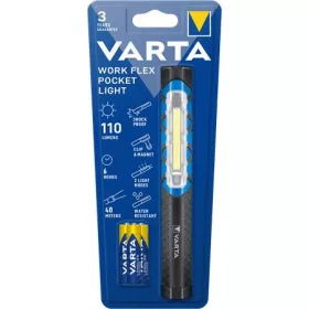 Elemlámpa, LED, 3xAAA, VARTA Work flex (VELA67)