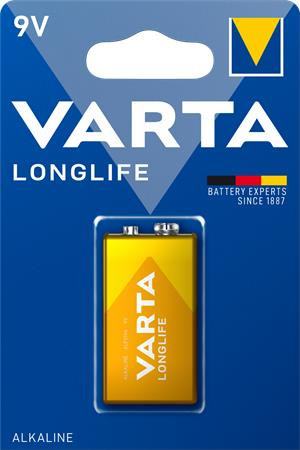 Elem, 9V, 1 db, VARTA Longlife (VELE9V1)