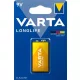 Elem, 9V, 1 db, VARTA Longlife (VELE9V1)