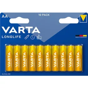   Elem, AA ceruza, 10 db, műanyagmentes, VARTA Longlife (VELEAA10R)