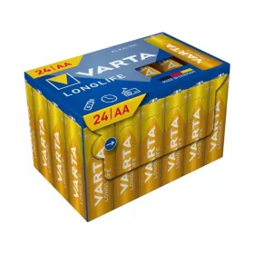   Elem, AA ceruza, 24 db, műanyagmentes, VARTA Longlife (VELEAA24R)