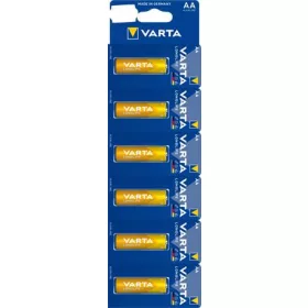   Elem, AA ceruza, 6 db, egyesével téphető, VARTA Longlife Kartella (VELEAA6)