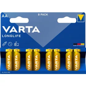 Elem, AA ceruza, 8 db, VARTA Longlife (VELEAA8)