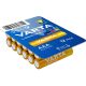 Elem, AAA mikro, 12 db, VARTA Longlife (VELEAAA12)