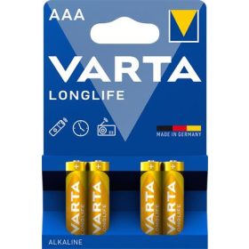 Elem, AAA mikro, 4 db, VARTA Longlife (VELEAAA4)