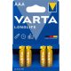 Elem, AAA mikro, 4 db, VARTA Longlife (VELEAAA4)