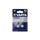 Gombelem, V13GA/LR44/A76, 2 db, VARTA (VEV13GA2)