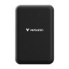 Power bank, külső akkumulátor, mágneses, 20.000mAh, kitámasztó, VERBATIM Charge n Go Essentials, fekete (VHA32223)