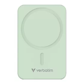   Power bank, mágneses (vezeték nélküli), 20.000mAh, VERBATIM Charge n Go Essentials, zöld (VHA32224)