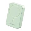 Power bank, külső akkumulátor, mágneses, 20.000mAh, kitámasztó, VERBATIM Charge n Go Essentials, zöld (VHA32224)