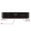 Power bank, külső akkumulátor, vezeték nélküli, 10.000mAh, VERBATIM Charge n Go Essentials, fekete (VHA32227)