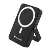 Power bank, külső akkumulátor, mágneses (vezeték nélküli), 10.000mAh, kitámasztó, VERBATIM Charge n Go, fekete (VHA32264)