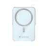 Power bank, külső akkumulátor, mágneses (vezeték nélküli), 10.000mAh, kitámasztó, VERBATIM Charge n Go, kék (VHA32266)