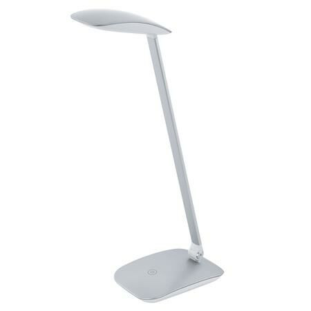 Asztali lámpa, LED 4,5 W, EGLO Cajero, ezüst (VLCAJS)