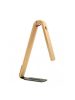Asztali lámpa, LED, 4 W, ALBA Ledaika, természetes fa (VLEDAIKA)