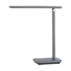   Asztali lámpa, LED, 3,6 W, érintőkapcsoló, EGLO Iniesta, szürke (VLINIG)