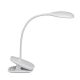 Asztali lámpa, LED, szabályozható, felfogatható, USB, MAUL Jack, fehér (VLM8180902)