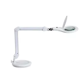   Asztali lámpa, LED, nagyító, MAUL Makro, fehér (VLM8263602)