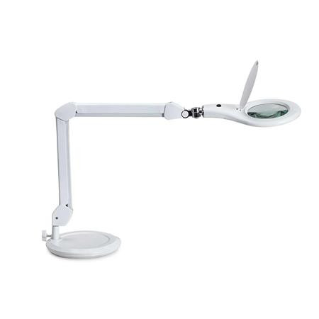 Asztali lámpa, LED, nagyító, MAUL Makro, fehér (VLM8263602)