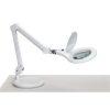 Asztali lámpa, LED, nagyító, MAUL Makro, fehér (VLM8263602)