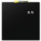 Üzenőtábla, mágneses, írható, fekete, 36x36 cm, NOBO/REXEL (VN3774)