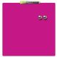 Üzenőtábla, mágneses, írható, rózsaszín, 36x36 cm, NOBO/REXEL (VN3803)