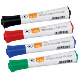   Táblamarker, kúpos hegyű, 2 mm, 10 db, NOBO Glide, vegyes (VN5268)