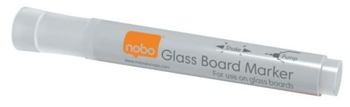 Üvegtábla marker, NOBO, fehér (VN5323)