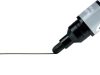 Táblamarker, folyékonytintás, kúpos, 1-3 mm, NOBO, fekete (VN5377)