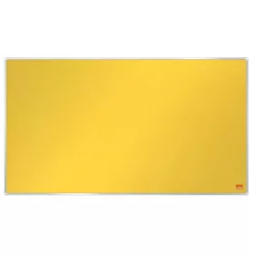  Textiltábla, széles képarány, 40/89x50cm, alumínium keret, NOBO Impression Pro, sárga (VN5430)