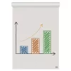 Flipchart papír, kétoldalas, sima/kockás, 580X810mm, 50 lap, NOBO (VN5659)