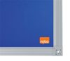 Üzenőtábla, aluminium keret, 60x45 cm, NOBO Essentials, kék (VN5680)