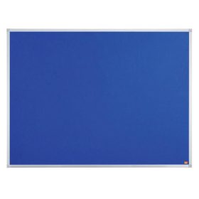   Üzenőtábla, alumínium keret, 120x90 cm, NOBO Essentials, kék (VN5684)
