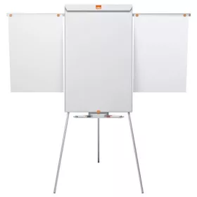   Flipchart tábla, mágneses felület, 2 db segédkarral, NOBO Essentials, fehér (VN5693)