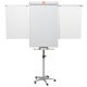 Flipchart tábla, mobil, mágneses felület, 2 db segédkarral, NOBO (VPT1920H)