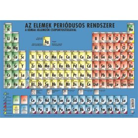  Könyökalátét, kétoldalas, A3, STIEFEL Az elemek periódusos rendszere (VTKA306)