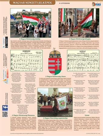 Tanulói munkalap, A4,  STIEFEL Magyar nemzeti jelképek és ereklyék (VTM42)