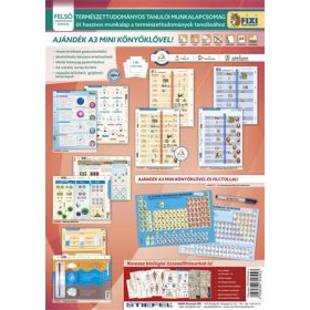   Tanulói munkalap csomag, 5 munkalap, 1 alátét, filc, STIEFEL Természettudomány (VTMCS06U)