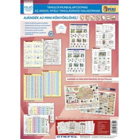   Tanulói munkalap csomag, 5 munkalap, 1 alátét, filc, STIEFEL Angol haladóknak (VTMCS12)