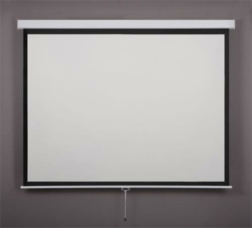 Vetítővászon, fali, rolós, 11, 240x240cm, VICTORIA VISUAL (VVAF240)