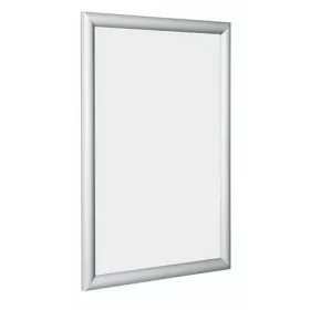   Posztertábla, fali, A2 méret (420x594 mm), alumínium keret, VICTORIA VISUAL Snap (VVBSA2)